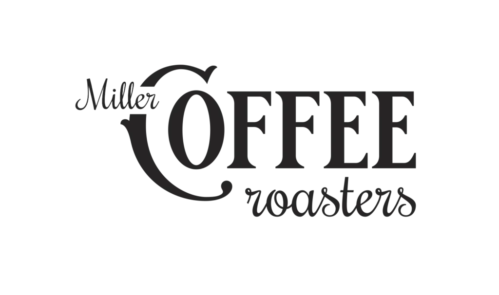 Miller Coffee Roasters logo with transparent background.